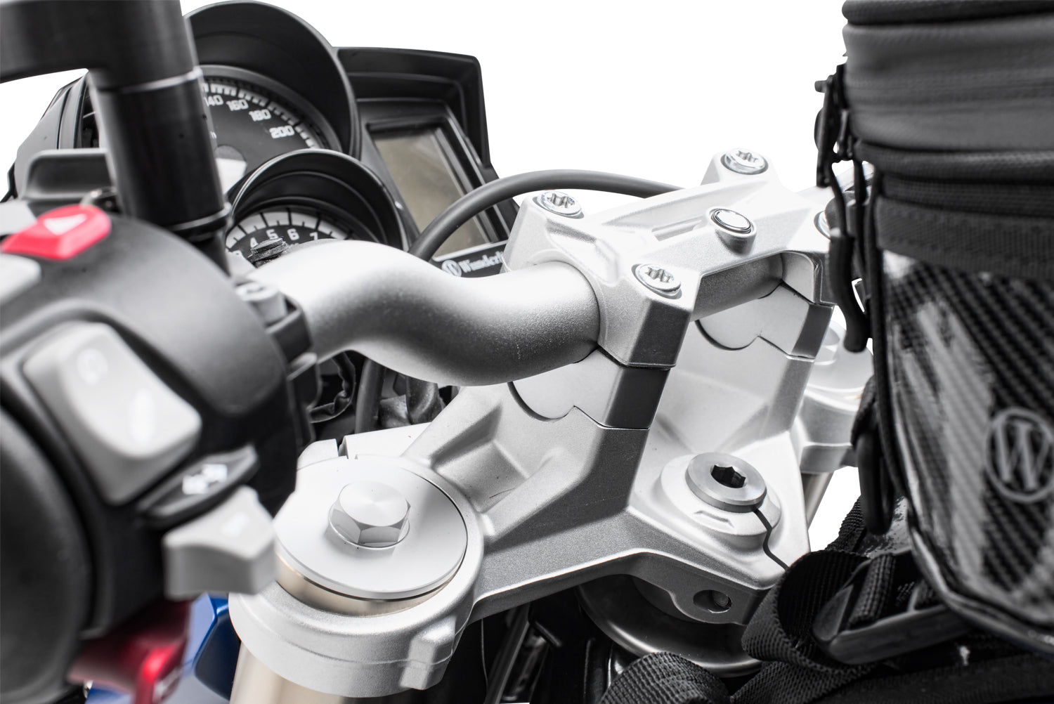 Wunderlich Handlebar riser F 800 R - complete your BMW ✔ Premium components ✔ Integrated design ➜ Order now