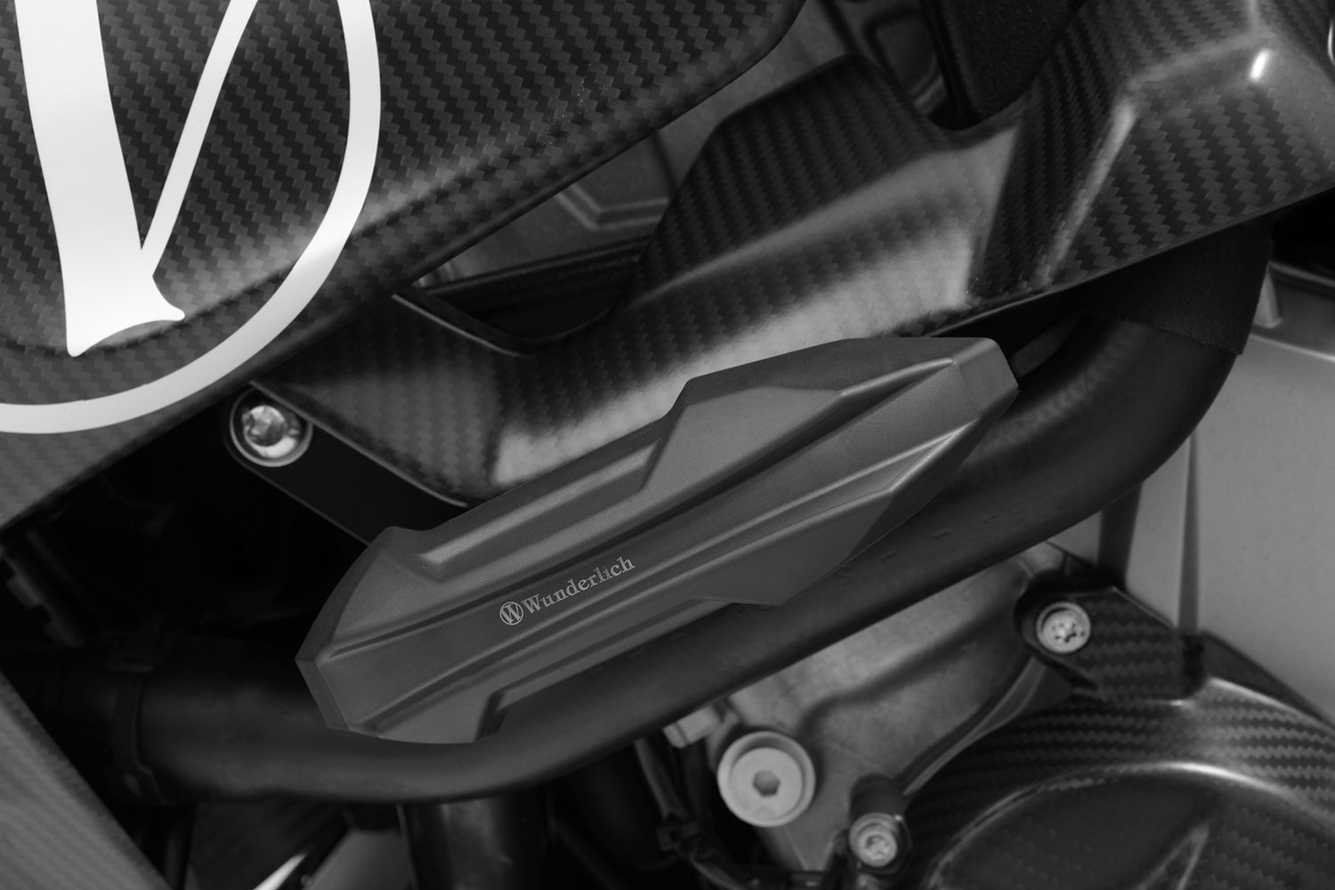Wunderlich crash pads RACING S 1000 R - complete your BMW ✔ Premium components ✔ Integrated design ➜ Order now