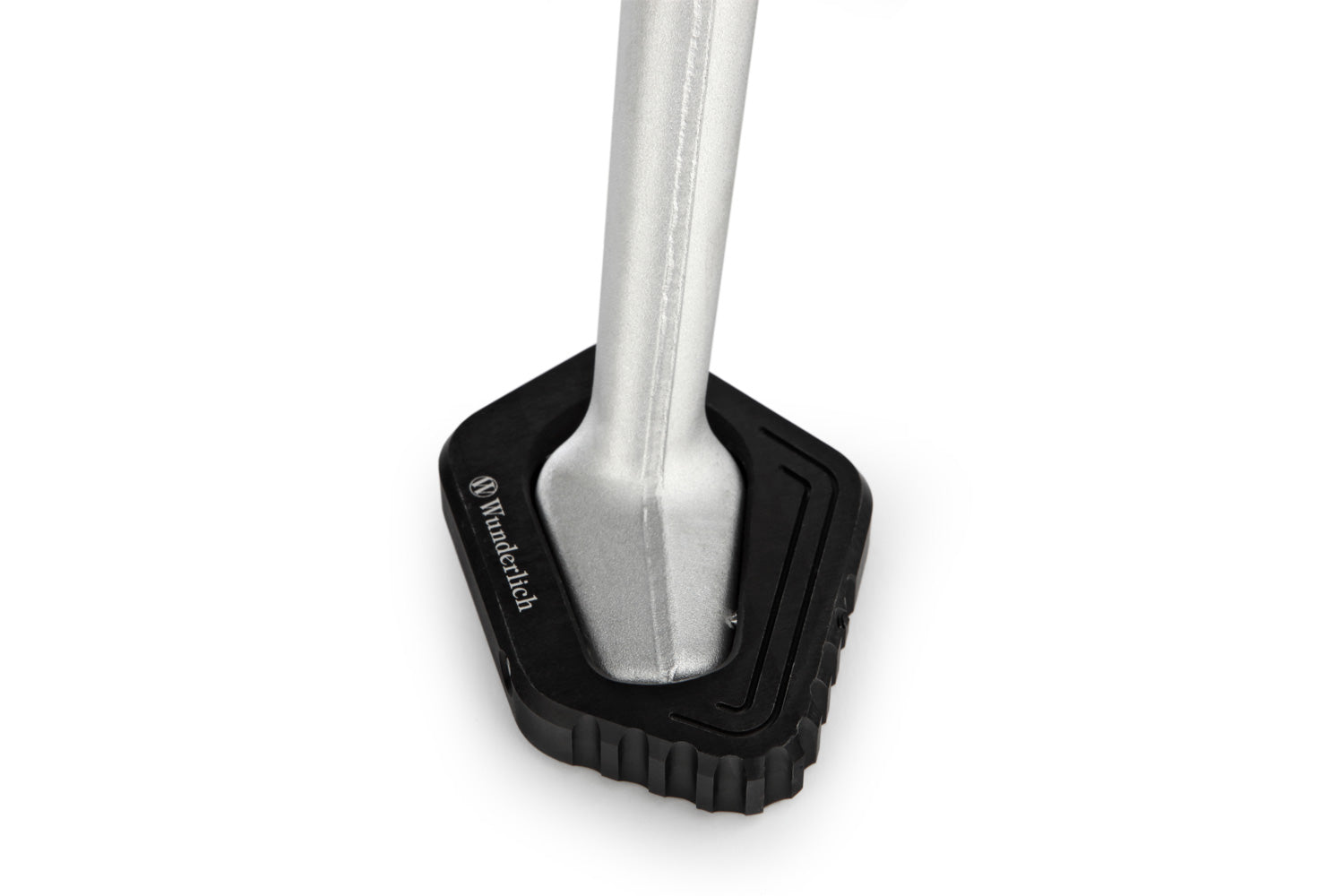 Your S 1000 RR has an especially small side stand footprint and can really benefit from one of these side stand enlargement plates.