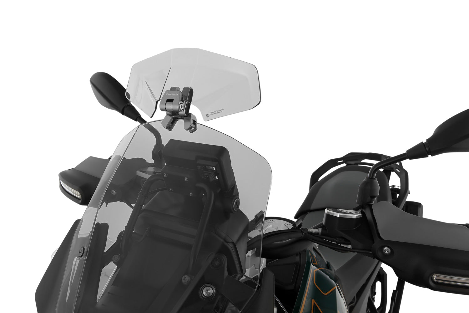Wunderlich Vario-Ergo windshield Deflector+ 3D+ for bmw r1200gs lc from Wunderlich, perfect customised windprotection for your windshield.