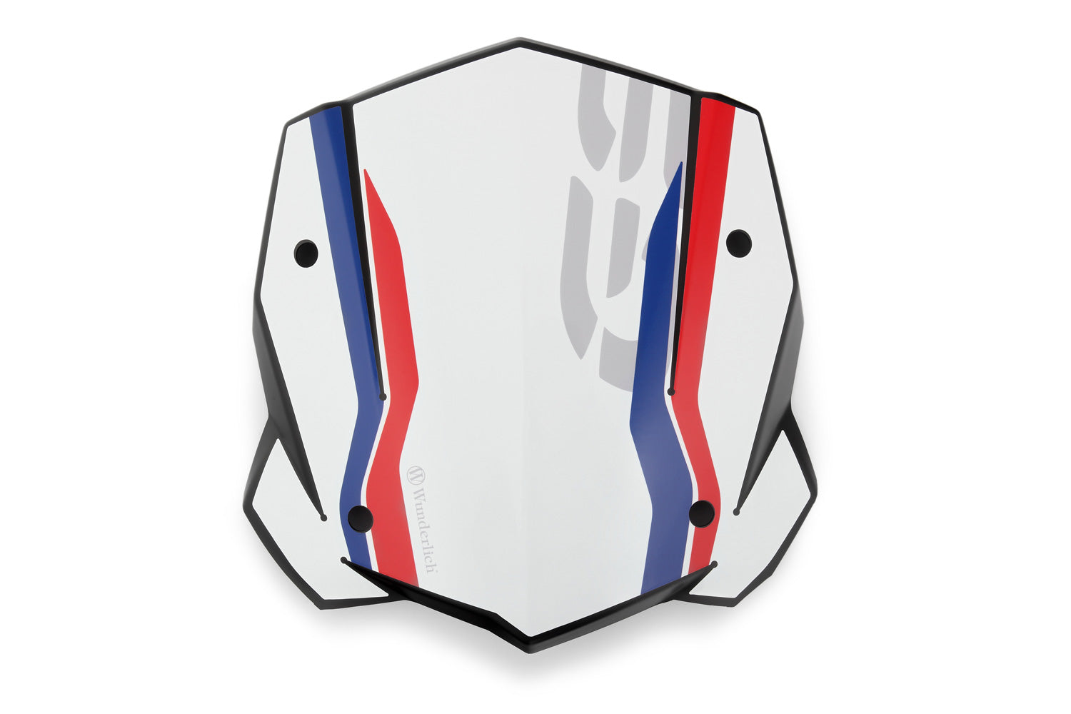Our FLOWJET in the exclusive Rallye / HP Design, captivates with its strong, three-colour in blue, white and red.