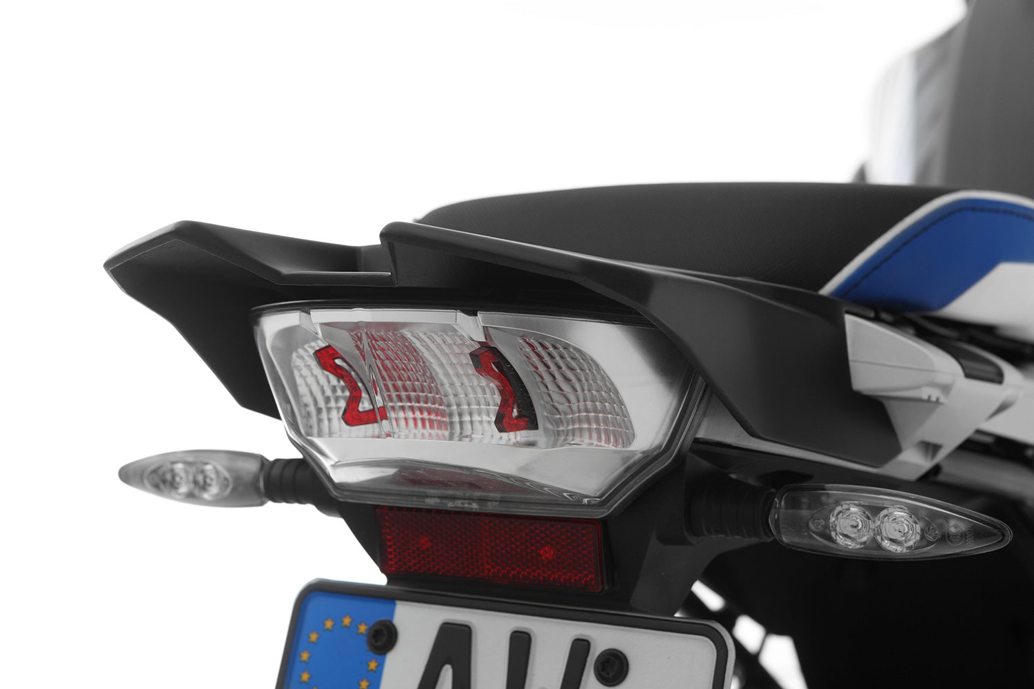 Dynamically designed, striking tail fairing