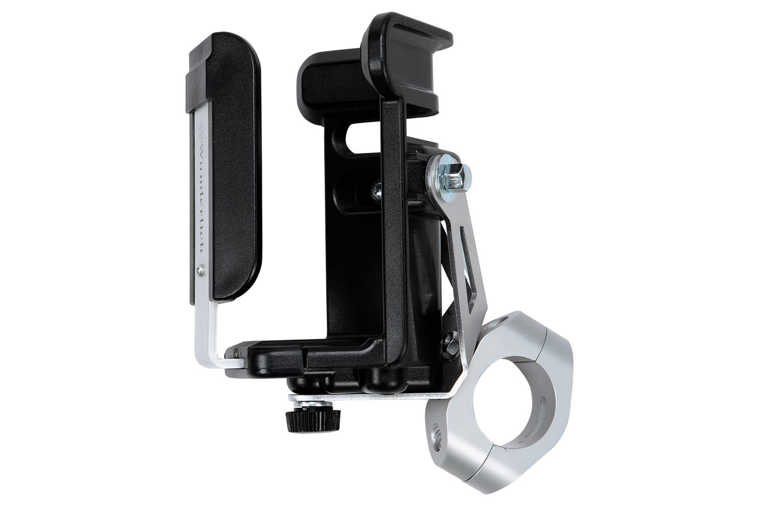 Adjustable drinks holder for bottles with a diameter of 52 to 67 mm.