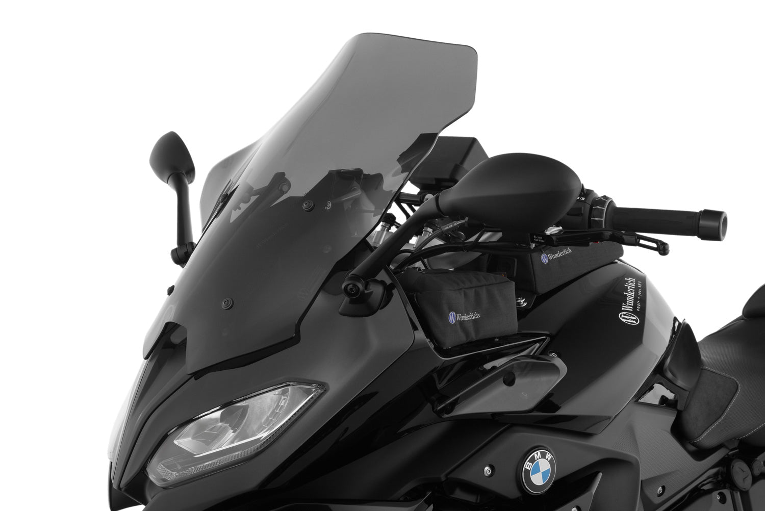 The qualities of this windshield are best felt after a long day's riding on your BMW