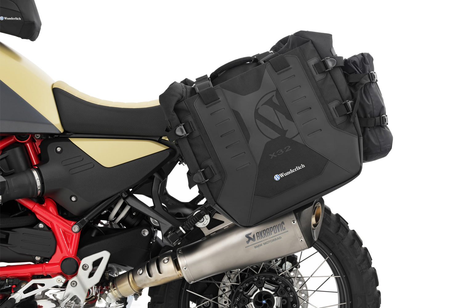 Wunderlich luggage system – X-BAG side bags with X-RACK light for R 12 G/S-44137-202