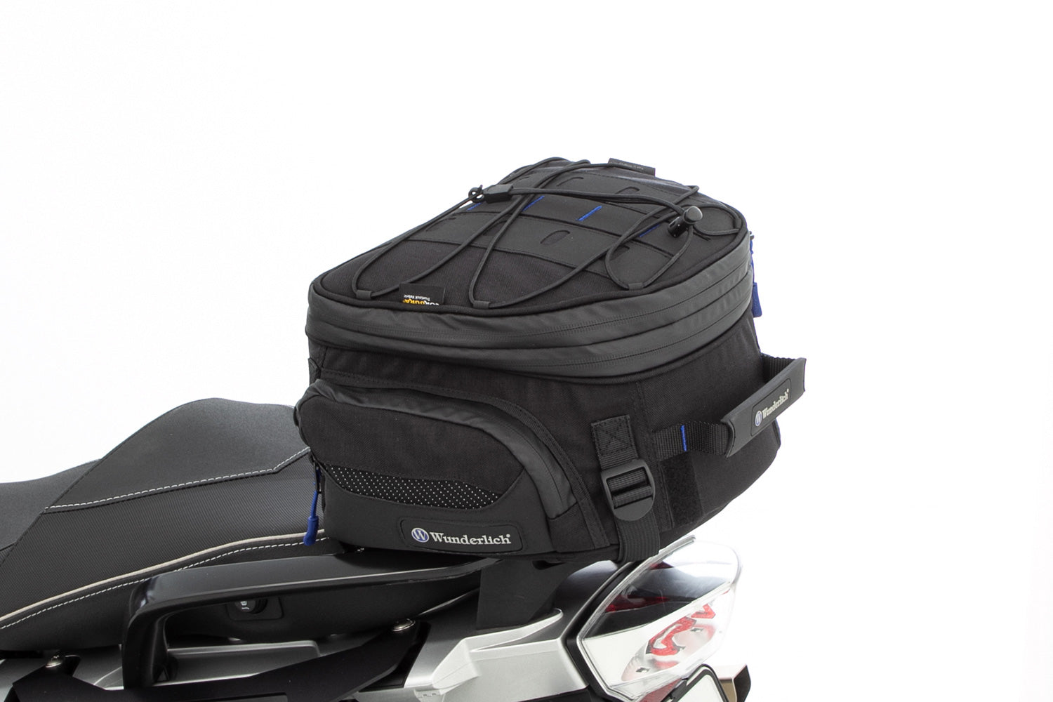Multifunctional compact bag for the seat or luggage carrier