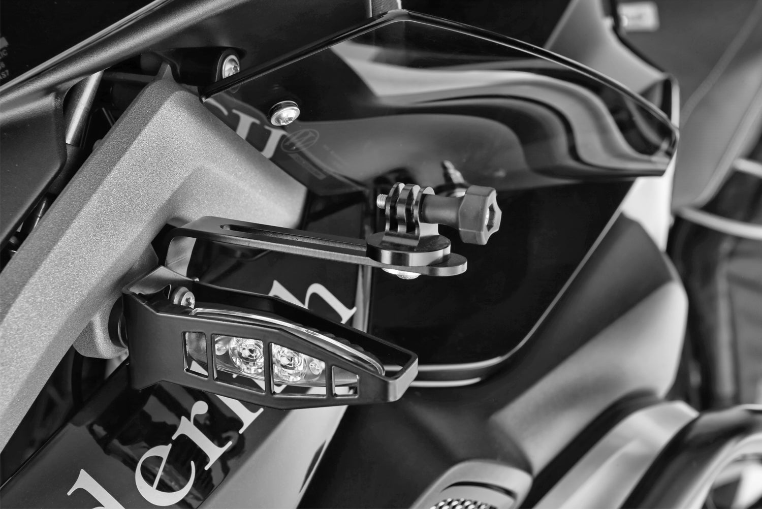 Camera mount for indicator installation