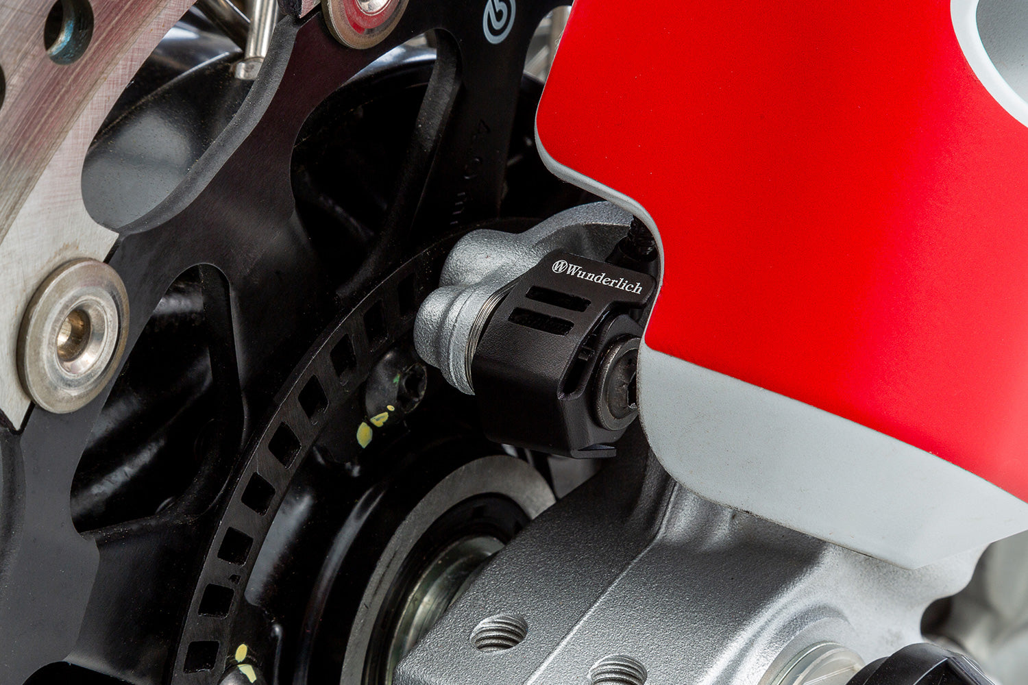Wunderlich ABS Sensor Guard - Front Wheel DesertX (Discovery) - Passion. Unlimited. ✔ Premium components ✔ Integrated design ➜ Order now
