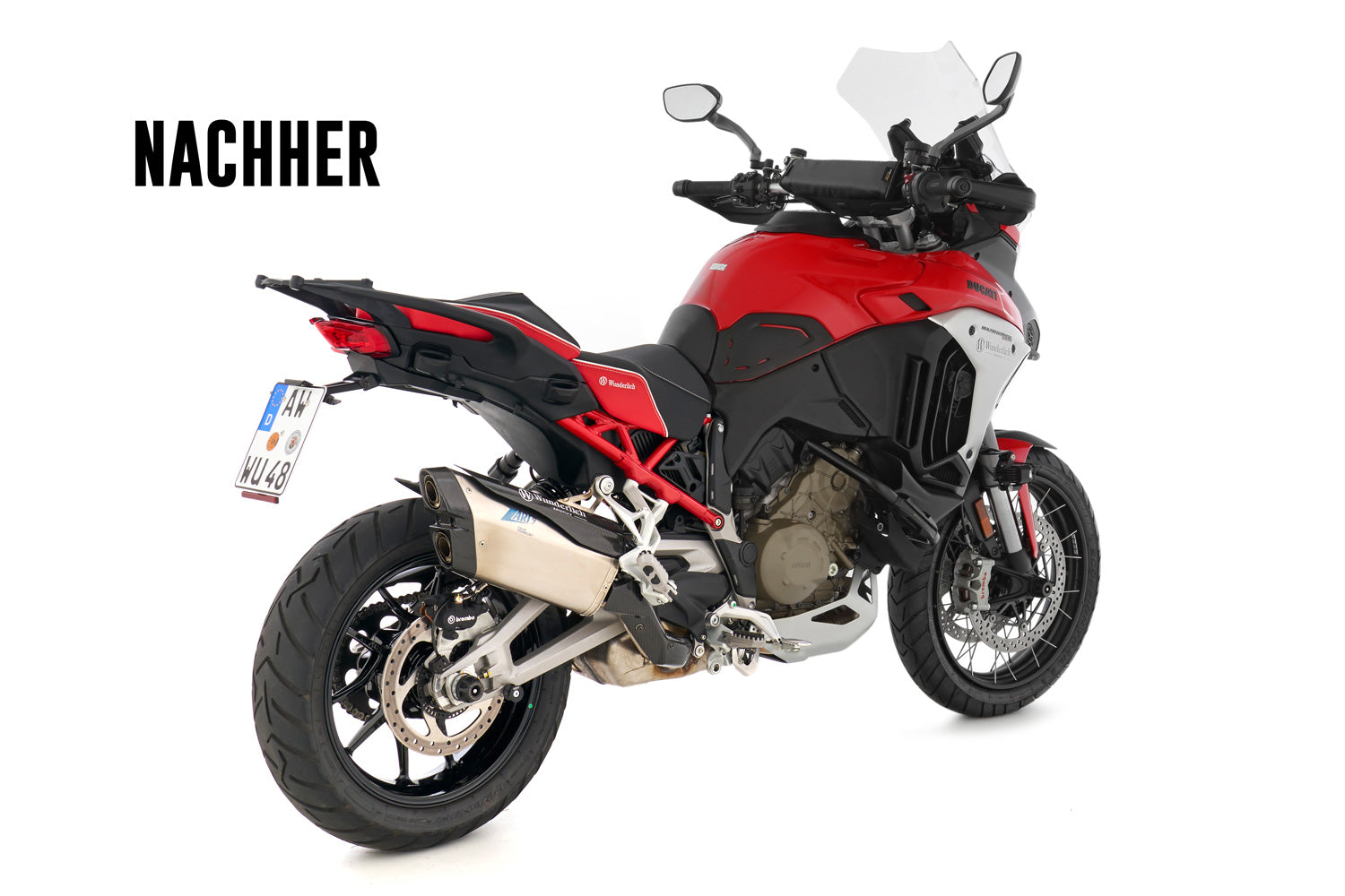 High-quality, sophisticated conversion kit for a sporty, puristic tail