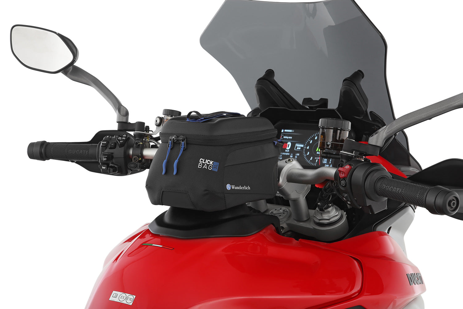 Wunderlich tank ring for tank bag CLICK BAG Multistrada V4 Rally - Passion. Unlimited. ✔ Premium components ✔ Integrated design ➜ Order now