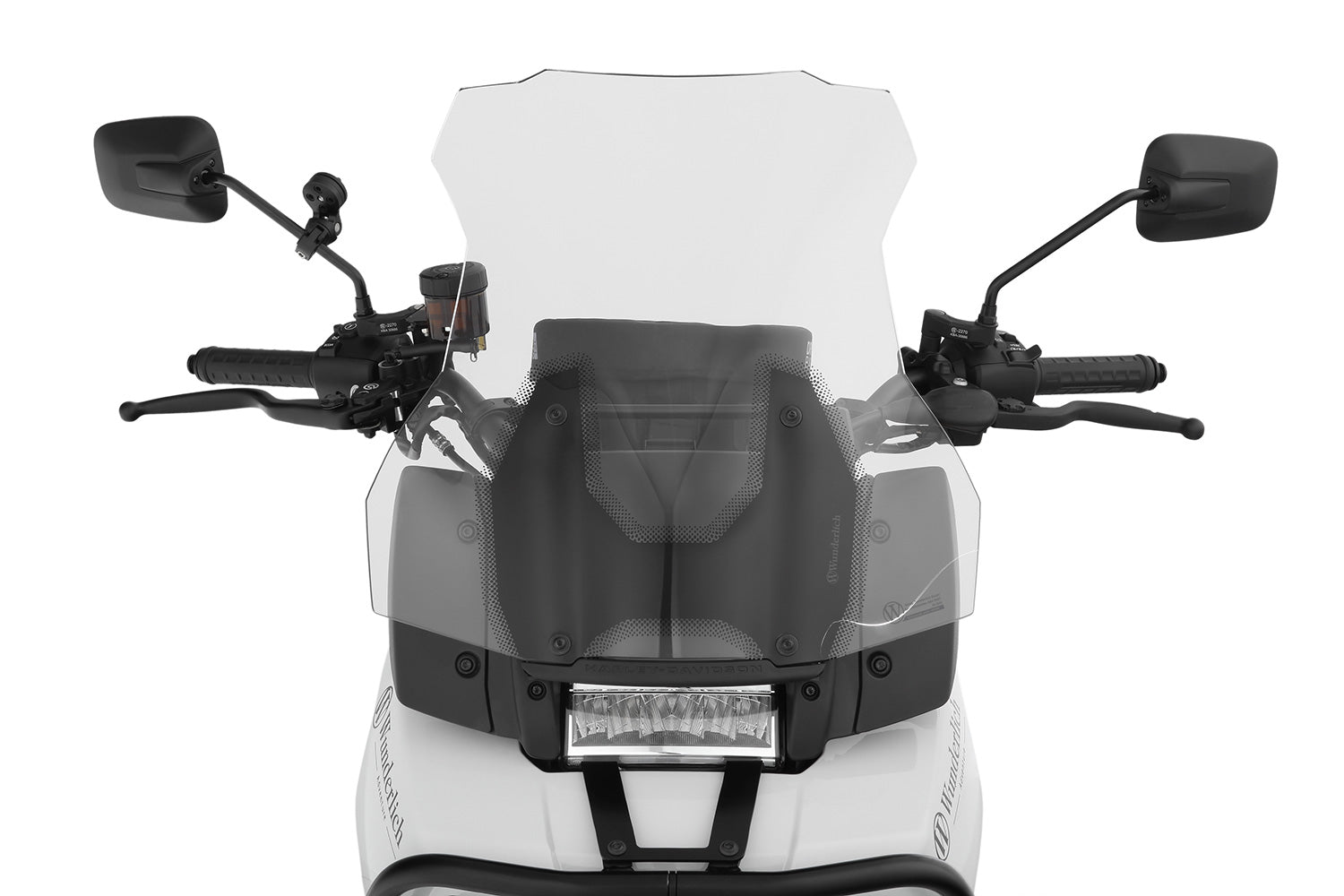 Wunderlich MARATHON windshield with windshield reinforcement-90154-000