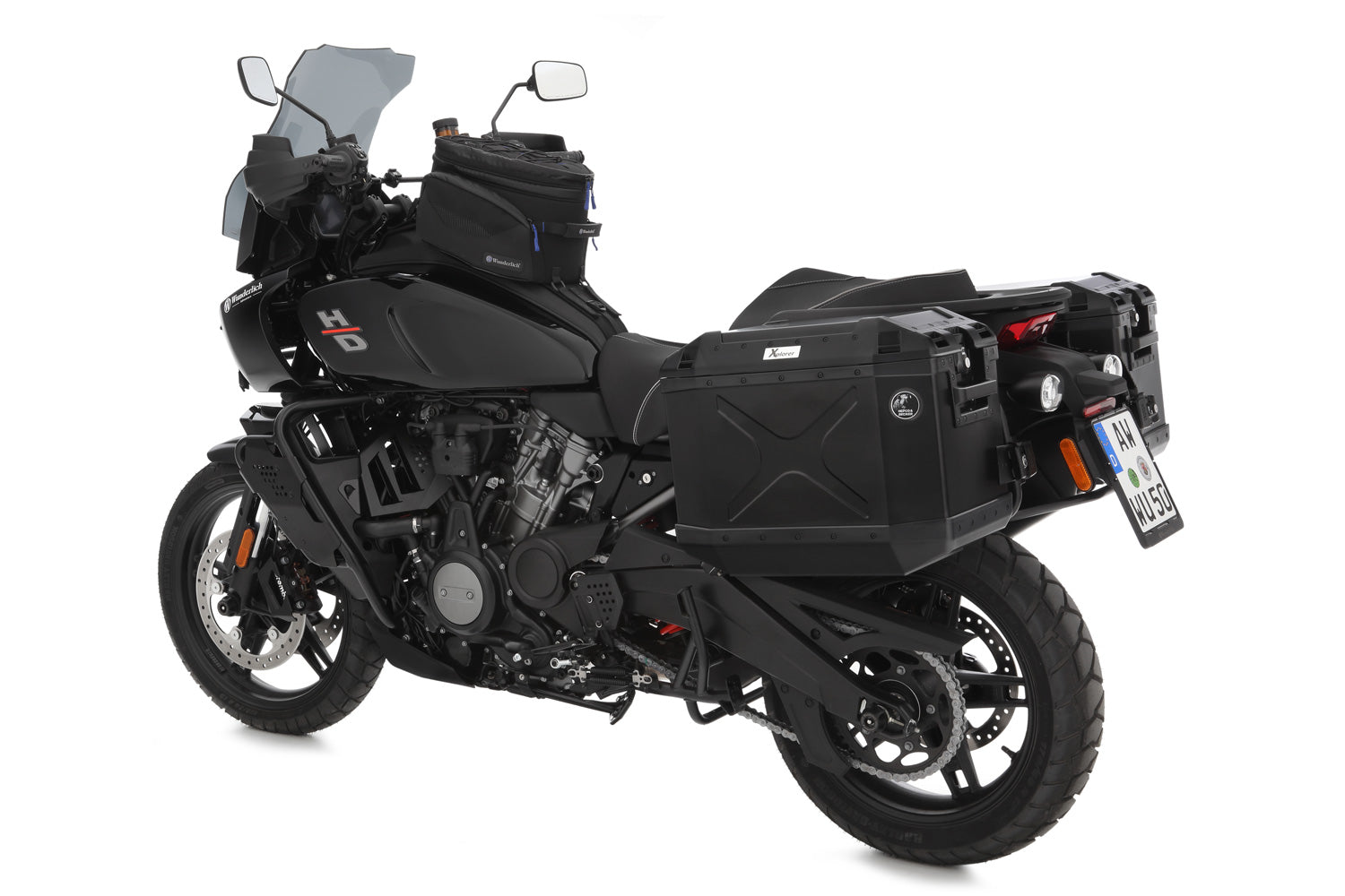 Enhances the bike's visually and directs the hot air dissipated by the fan to the outside through its attached openings.