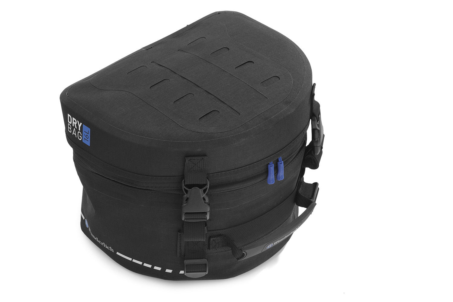 Multi-functional and compact bag can either be attached to the luggage carrier of the passenger seat quickly and simply