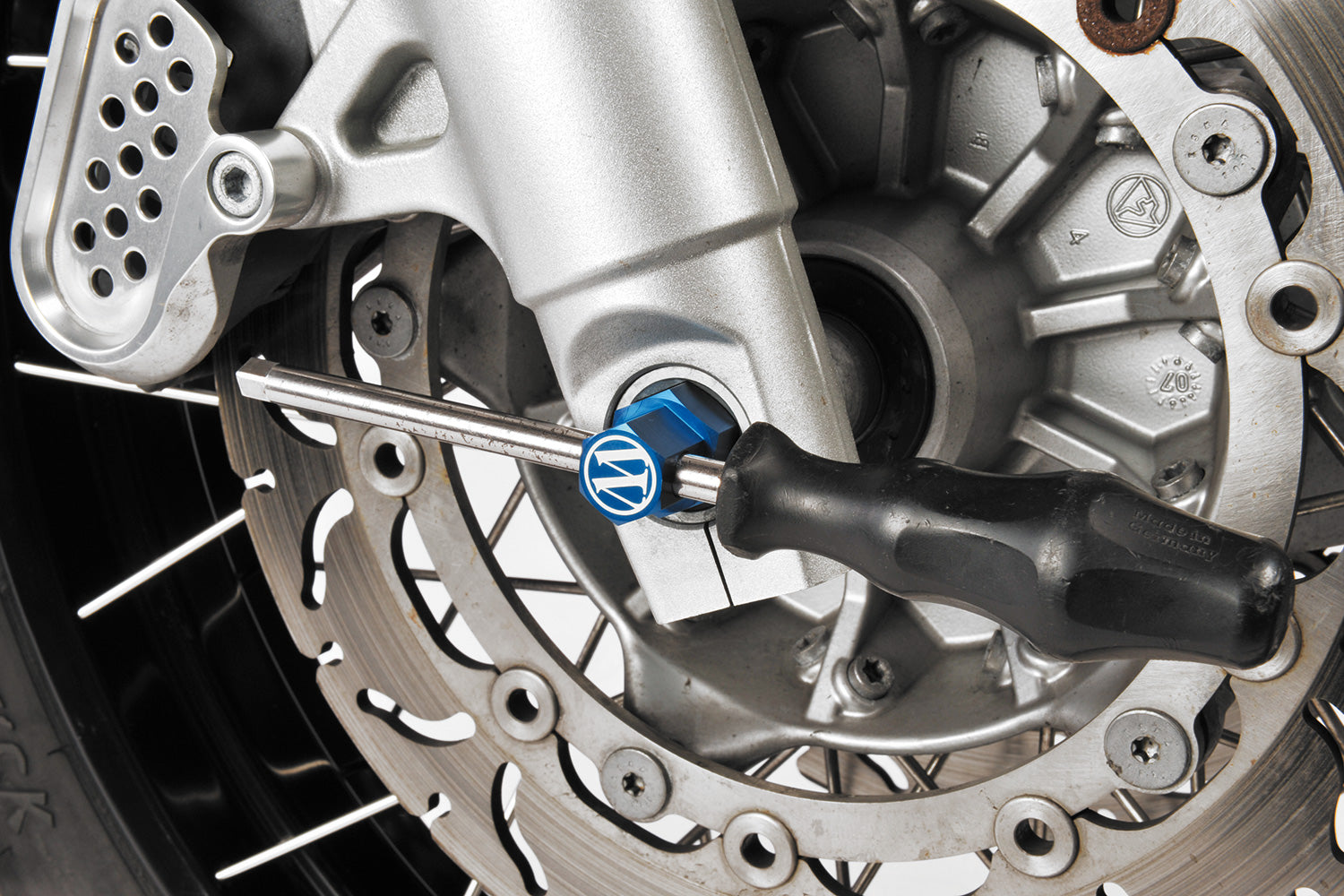 The "Swiss Army Knife" for your motorbike! Here we have combined our MultiTool with all the necessary hexagon socket bits.