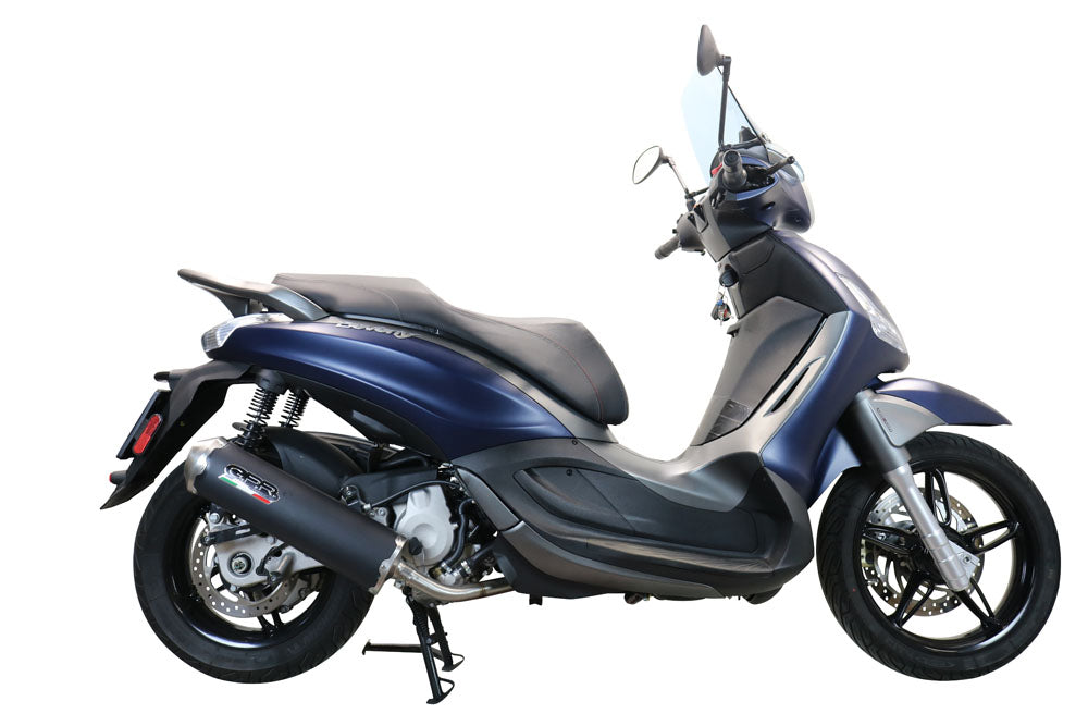 GPR-Exhaust---Evo4-Road-Full-Line-for-Beverly-350-from-2016-to-2020-dB-Killer-Catalyst