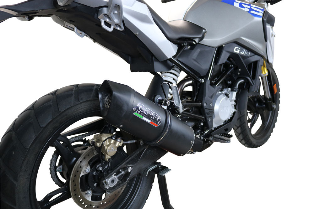 GPR-Exhaust---Furore-Evo4-Nero-Full-Line-for-G-310-GS-from-2022-to-2024-dB-Killer-Catalyst