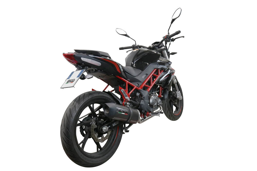 GPR-Exhaust---Furore-Evo4-Poppy-Full-Line-for-BN-125-from-2021-to-2024-dB-Killer-Catalyst