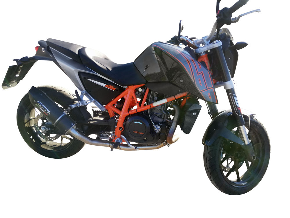 GPR-Exhaust---Furore-Evo4-Nero-Slip-on-for-DUKE-690-from-2012-to-2016-dB-Killer-Link-Pipe