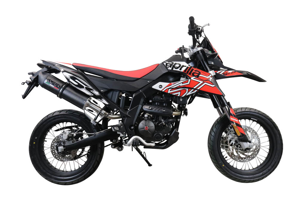 GPR-Exhaust---Furore-Evo4-Poppy-Slip-on-for-SX-125-from-2021-to-2024-dB-Killer-Link-Pipe-Catalyst
