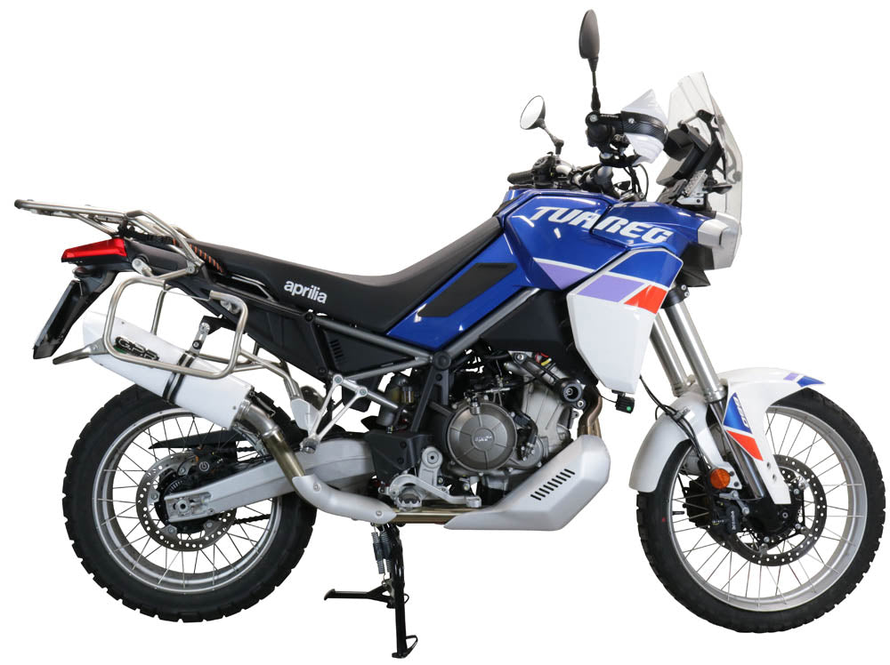 GPR-Exhaust---Albus-Evo4-Slip-on-for-Tuareg-660-from-2021-to-2024-dB-Killer-Link-Pipe