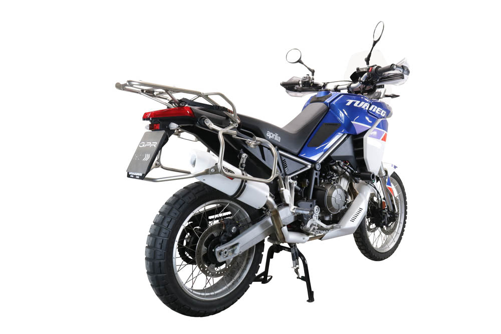 GPR-Exhaust---Albus-Evo4-Slip-on-for-Tuareg-660-from-2021-to-2024-dB-Killer-Link-Pipe