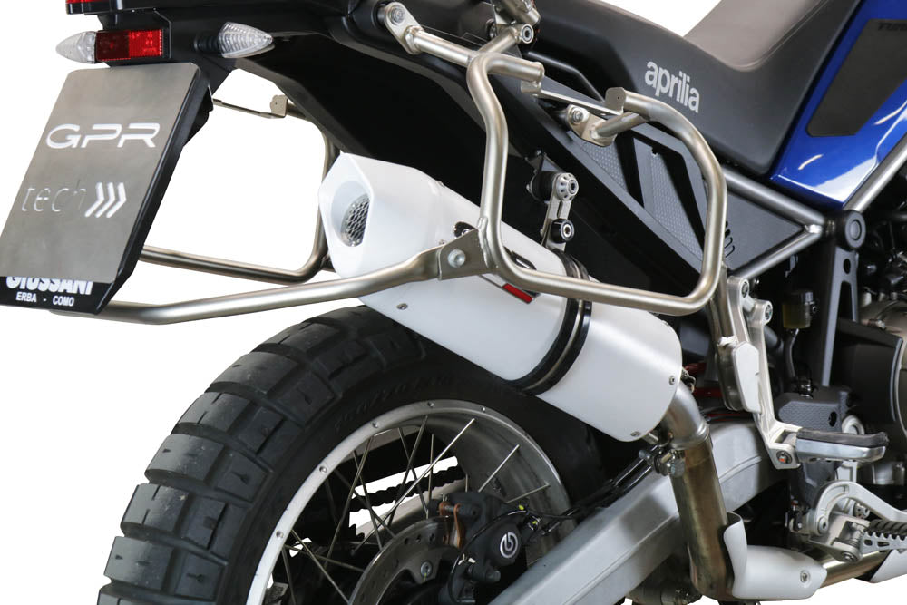 GPR-Exhaust---Albus-Evo4-Slip-on-for-Tuareg-660-from-2021-to-2024-dB-Killer-Link-Pipe
