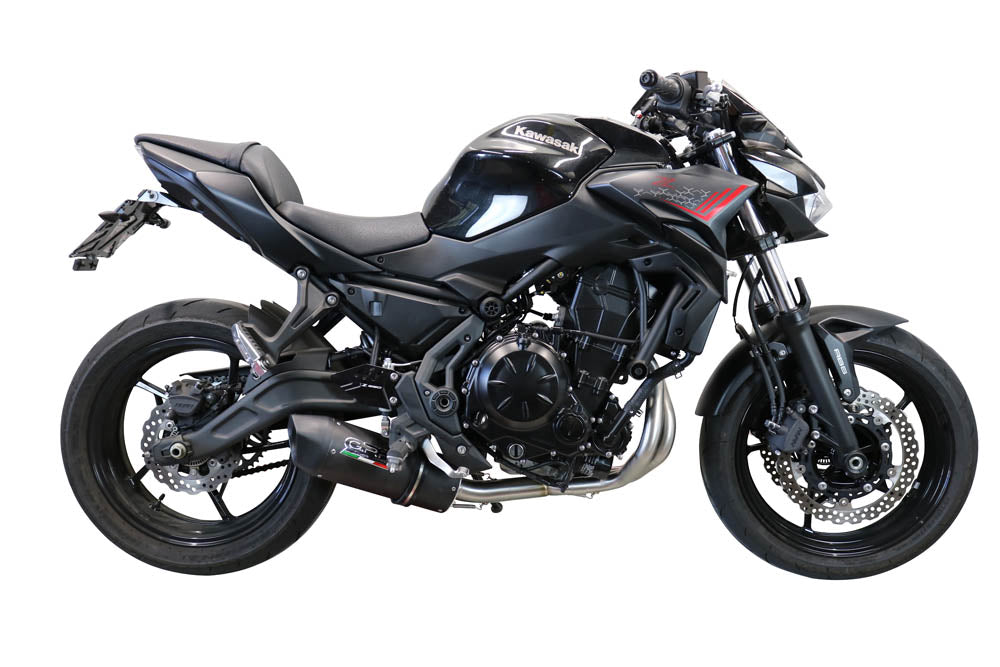 GPR-Exhaust---Furore-Evo4-Nero-Full-Line-for-Z-650-from-2017-to-2020-dB-Killer-Catalyst