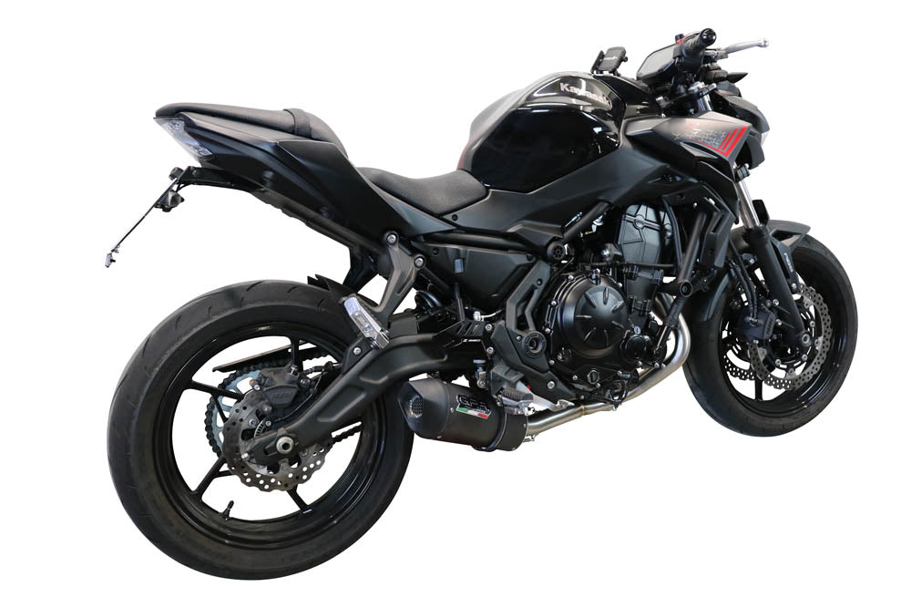 GPR-Exhaust---Furore-Evo4-Nero-Full-Line-for-Z-650-from-2017-to-2020-dB-Killer-Catalyst