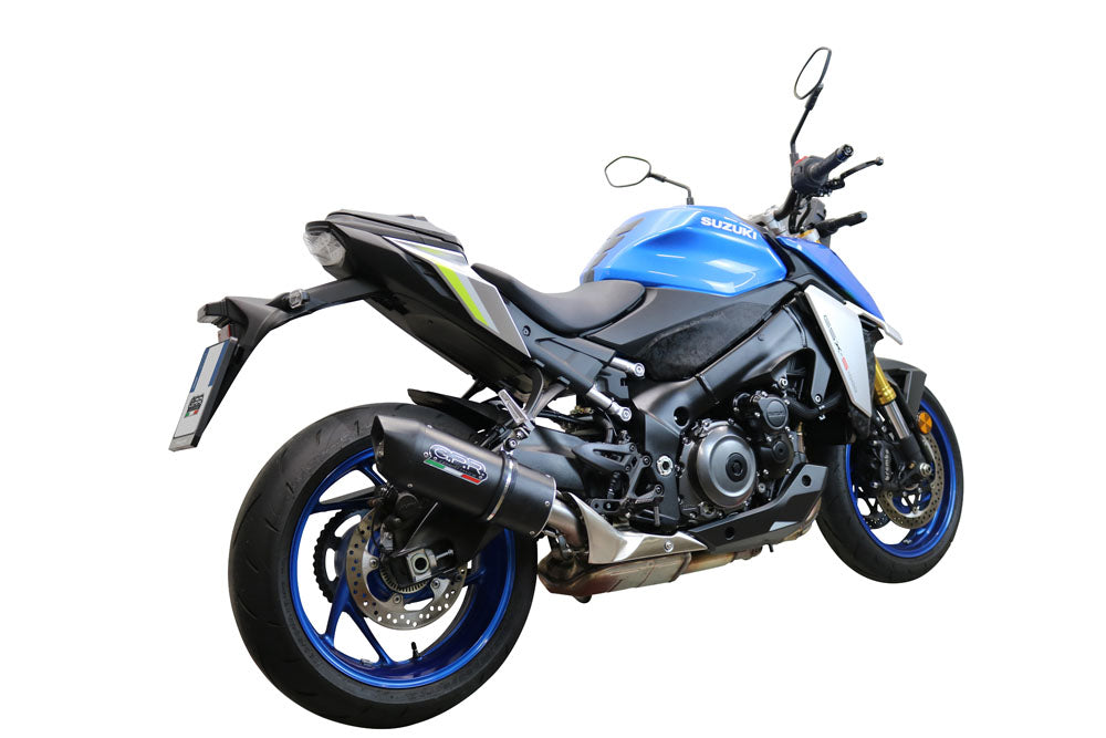 GPR-Exhaust---Furore-Evo4-Nero-Slip-on-for-Gsx-S-1000-F-from-2021-to-2025-dB-Killer-Link-Pipe