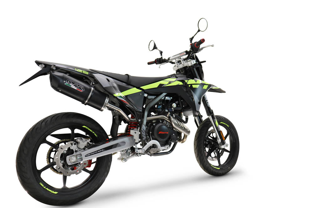 GPR-Exhaust---Furore-Nero-RACING-Slip-on-for-XMF-125-from-2025-to-2026-Link-Pipe-Dbkiller
