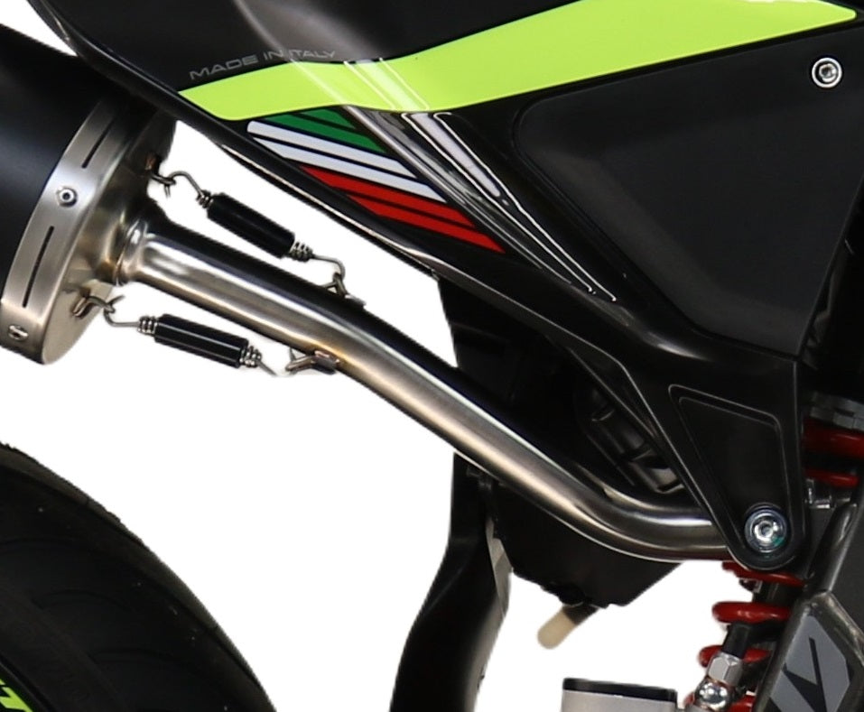 GPR-Exhaust---Furore-Nero-RACING-Slip-on-for-XMF-125-from-2025-to-2026-Link-Pipe-Dbkiller