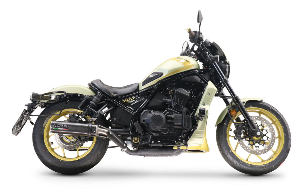 GPR-Exhaust---M3-Poppy-Slip-on-for-CMX-1100-Rebel-from-2021-to-2024-dB-Killer-Link-Pipe
