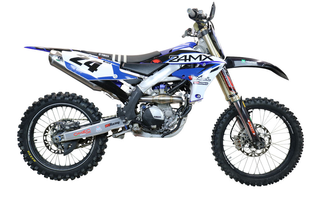 GPR-Exhaust---Pentacross-Inox-Full-Line-for-YZ-250-F-from-2020-to-2025-dB-Killer-Spark-Arrestor