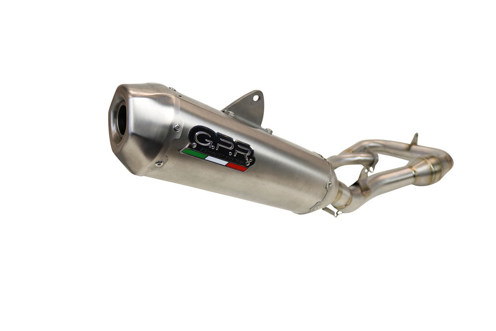 GPR-Exhaust---Pentacross-FULL-Titanium-Full-Line-for-WR-250-F-from-2020-to-2024-dB-Killer-Spark-Arrestor