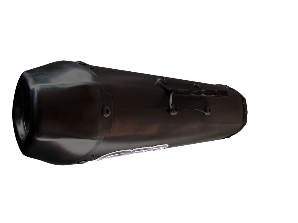 GPR-Exhaust---Pentaroad-Black-Slip-on-for-SR4-MAX-from-2022-to-2024-dB-Killer-Link-Pipe-Catalyst