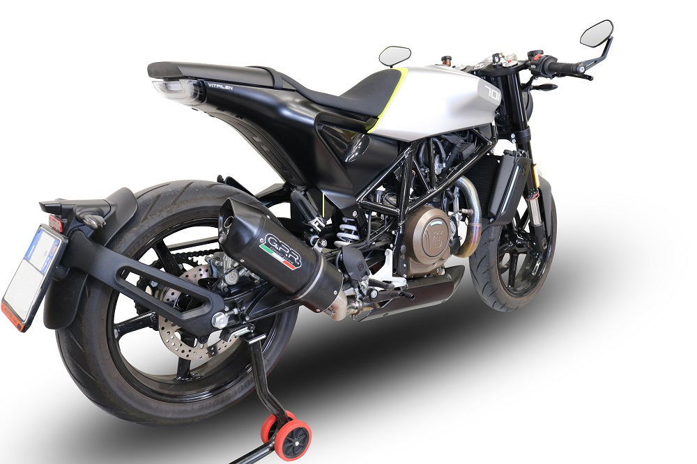 GPR-Exhaust---Furore-Evo4-Nero-Slip-on-for-Vitpilen-701-from-2018-to-2020-dB-Killer-Link-Pipe