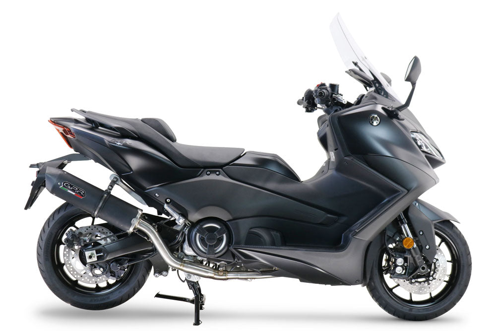 GPR-Exhaust---Furore-Evo4-Nero-Full-Line-for-T-Max-560-from-2022-to-2024-dB-Killer-Catalyst