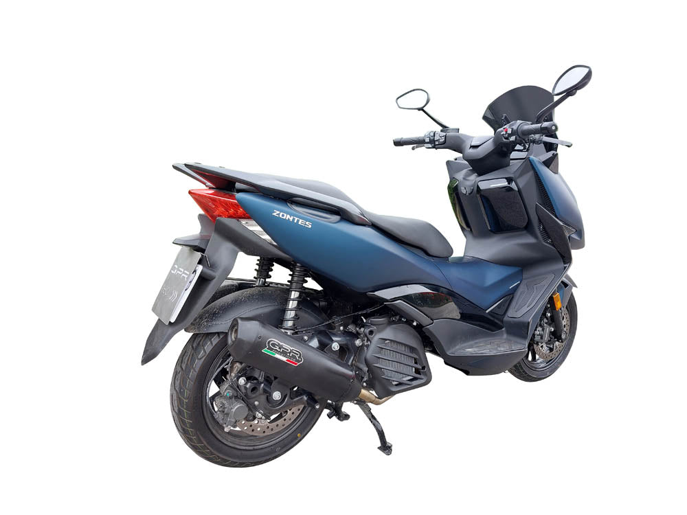 GPR-Exhaust---Pentaroad-Black-Full-Line-for-M-125-from-2022-to-2024-dB-Killer-Catalyst