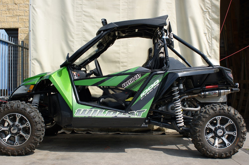 GPR-Exhaust---Deeptone-Atv-Slip-on-for-WILD-CAT-1000-from-2012-to-2014-dB-Killer-Link-Pipe