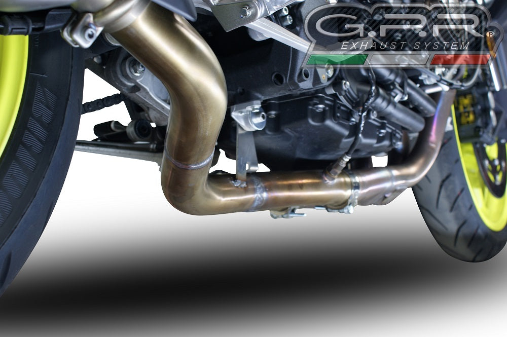 GPR-Exhaust---Furore-Evo4-Nero-Mid-Line-for-Mt-10-from-2016-to-2024-dB-Killer-Catalyst-