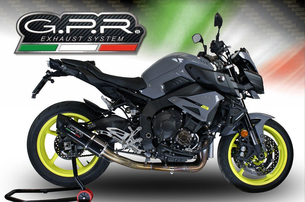 GPR-Exhaust---Furore-Poppy-RACING-Mid-Line-for-Mt-10-from-2016-to-2024-Link-Pipe