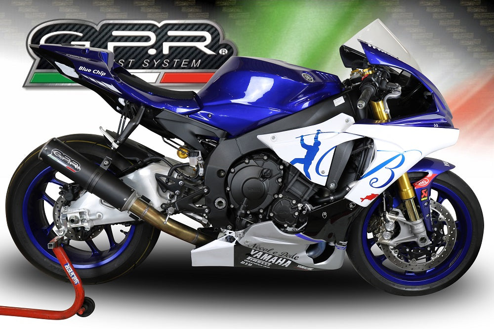 GPR-Exhaust---M3-Black-Titanium-RACING-Mid-Line-for-YZF-R1-R1-M-from-2020-to-2025-Link-Pipe