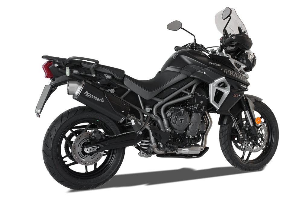 HPCorse - 4-Track R Exhaust For Triumph Tiger 800 XR/XRX/XCX XRT/XCA XRX-LRH XXC-LRH