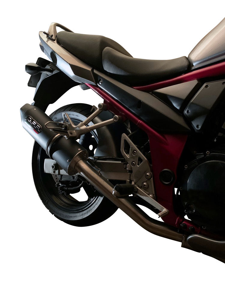 GPR-Exhaust---Furore-Nero-Slip-on-for-Gsx750F-from-1998-to-2004-dB-Killer-Link-Pipe