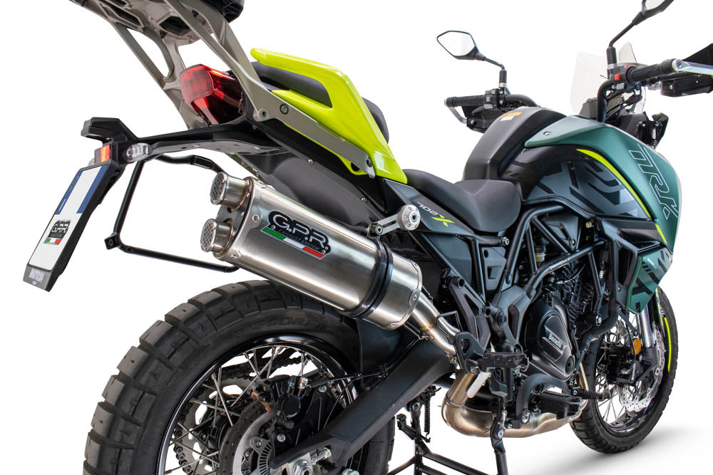 GPR-Exhaust---Dual-Inox-Slip-on-for-TRK-702-from-2023-to-2024-dB-Killer-Link-Pipe