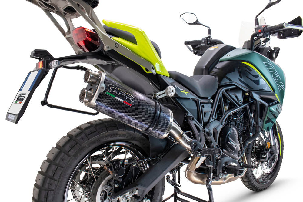 GPR-Exhaust---Dual-Poppy-Slip-on-for-TRK-702-from-2023-to-2024-dB-Killer-Link-Pipe
