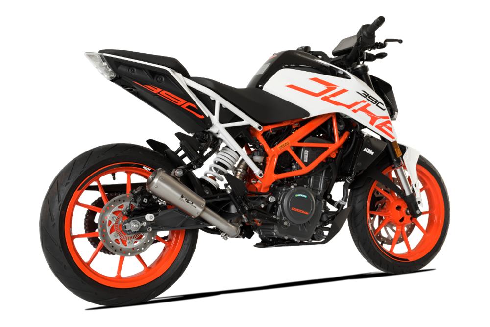 HPCorse - GP07 Muffler for KTM Duke 390 - 2017 to 2020