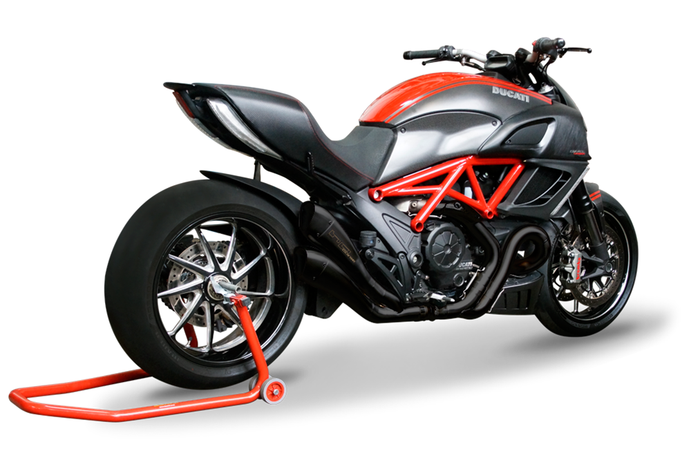 HPCorse - Hydroform muffler for Ducati Diavel, 2011 - 2016