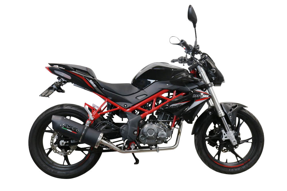 GPR-Exhaust---Furore-Evo4-Nero-Full-Line-for-BN-125-from-2021-to-2024-dB-Killer-Catalyst