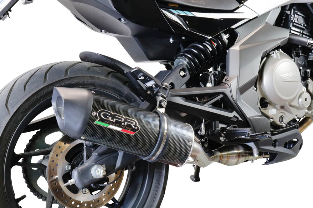 GPR-Exhaust---Furore-Evo4-Poppy-Slip-on-for-400-NK-from-2021-to-2023-dB-Killer-Link-Pipe-Catalyst